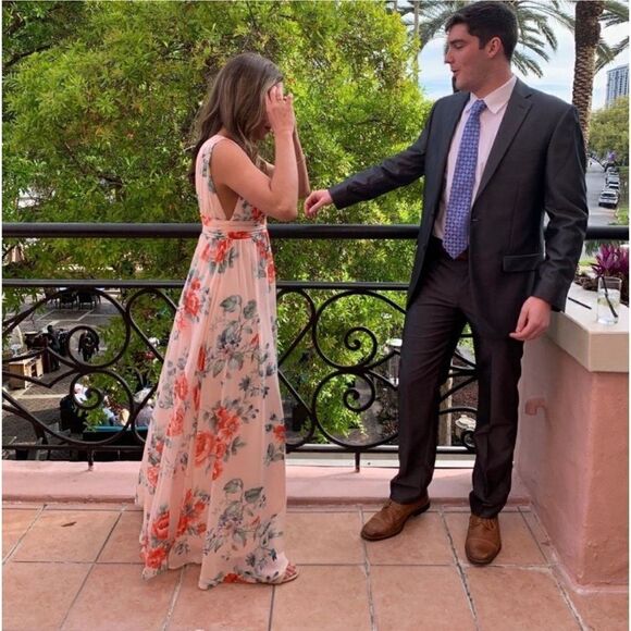 Lulus Garden Meandering Blush Floral Print
Maxi Dress - Picture 5 of 15